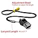 MISUYACO 12 Pack Sport Whistles with Lanyar for Coaches, Referees and Officials, Loud Crisp Sound