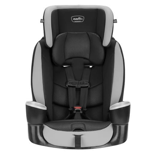 Evenflo Maestro Sport Booster Car Seat (Granite Gray)