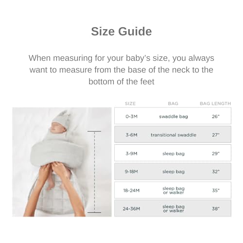 Image of GUNAMUNA Unisex Baby, Toddler Wearable Sleeping Bag Bamboo Rayon, Premium Duvet Sleep Sack, 0.5 TOG
