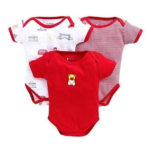 SMILEY APPU CLOTHING Unisex Pure Cotton New Born Baby Cloth Romper Bodysuit Dress, Sleepsuits, Jumpsuit, Night Suits for I...