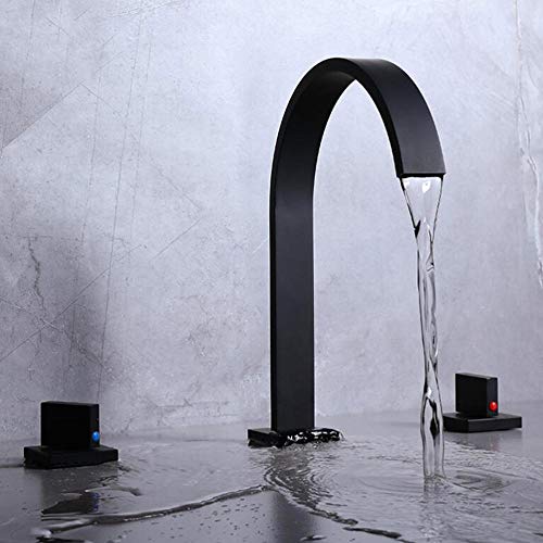 Robinet de lavabo 3 trous résistant aux éclaboussures pour stopper les projections d'eau