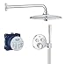 Produktbild GROHE Grohtherm SmartControl - Duschsystem Unterputz (mit integriertem Brausehalter, Fertigmontageset), chrom, 34744000