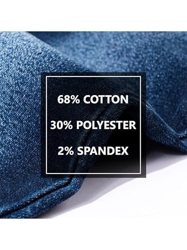 Tenna Teki Men's 3-Pack Flex Stretch Slim Straight Jeans - Ultimate Comfort, Sizes 30-42, Perfect for Work and Casual Wear2