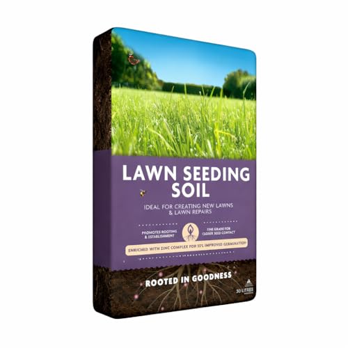 Lawn Seeding Soil 30L – Overseeding & Levelling Topsoil