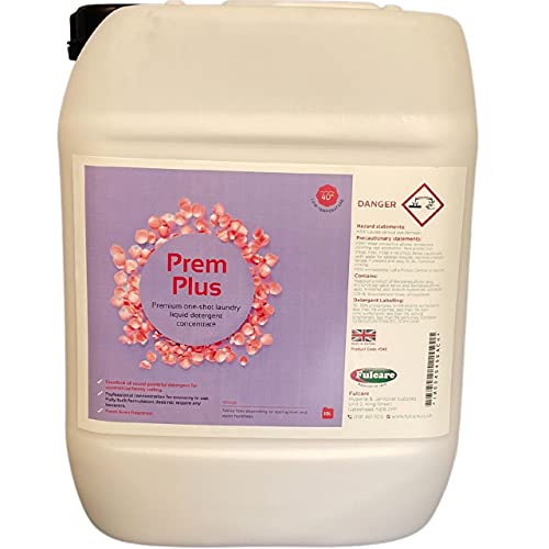 Fulsoft Prem-Plus Premium Heavy Duty Highly Concentrated Laundry Liquid Detergent Industrial Washing For Auto-Dosing Machines And Domestic Washing Machines 10Ltr - Image 6