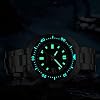 ADDIESDIVE Automatic Dive Watch for Men H8 Stainless Steel Wrist Watch Mechanical NH35A Clean Dial Synthetic Sapphire Sterile Without