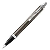 Parker IM Ballpoint Pen, Dark Espresso with Medium Point Black Ink Refill, Gift Box (1975560)