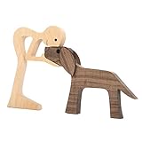 Tolle Geschenke: Handgeschnitzte Holzschnitzdekorationen, geeignet als Geschenk und Sammlerstück für Ihren Liebhaber, Freunde, Kinder, Kollegen, Vater, Mutter oder sich selbst. Verpackt in einer vorbereiteten Geschenkbox.