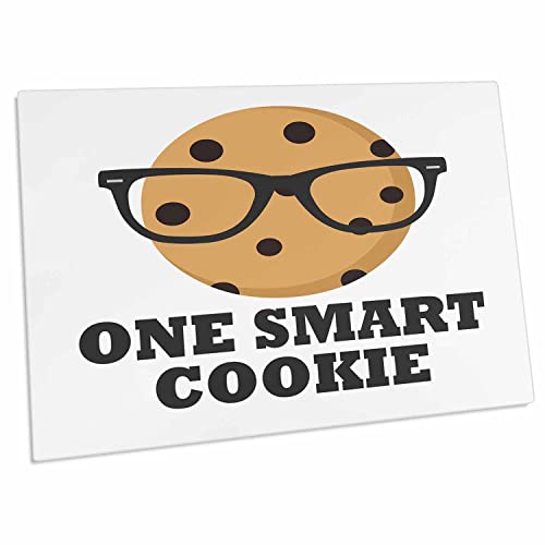 3dRose One Smart Cookie Desk Pad 23 x 16 pulgadas miniatura 1