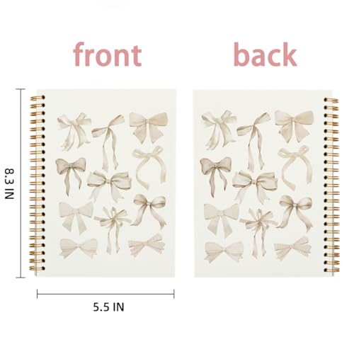 Carnet esthétique rose mignon pour vos notes quotidiennes