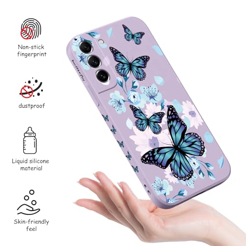 Coque Samsung S21 FE évitez les rayures avec ce silicone violet - 4