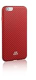 Evutec Karbon SI Lorica Carrying Case for Apple iPhone 6 - Retail Packaging - Lorica Red/Orange