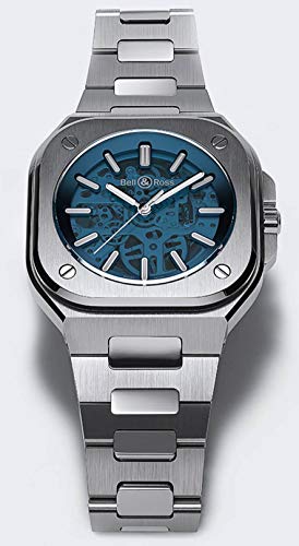 Bell & Ross BR 05 Limited Edition Blue Skeleton Automatic Men's Watch BR05A-BLU-SKST/SST2