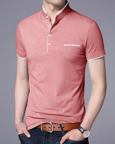 Image of Noble Monk Men's Regular Fit T Shirt |Half Sleeves | Casual T-Shirt for Men