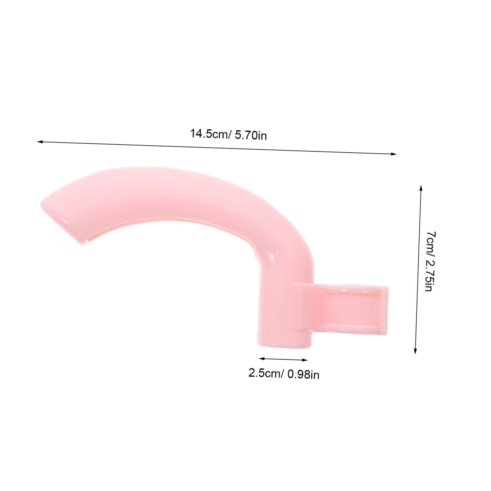 SOLUSTRE 10pcs Dustpan Handle Grip Replacement Clip for Storage and Attachment Ergonomic Design Compatible Rods Lightweight and for Sweeping and Cleaning Tasks