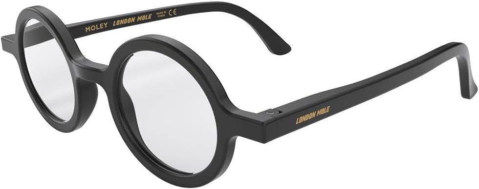 LONDON MOLE® Moley reading glasses | Cool round shaped readers | Men’s Women’s Unisex | Spring hinges - Image 3