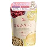 まるっとアップ アグリコン型イソフラボン 1200mg ワイルドヤム 2000mg 高濃度3200mg配合 ぷるふわ 女子力アップ 女性らしさをサポートする美容習慣 日本製 GMP認定 60粒/30日分