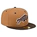 New Era Men's Light Brown/Dark Brown Buffalo Bills Two-Tone Walnut 59FIFTY Fitted Hat
