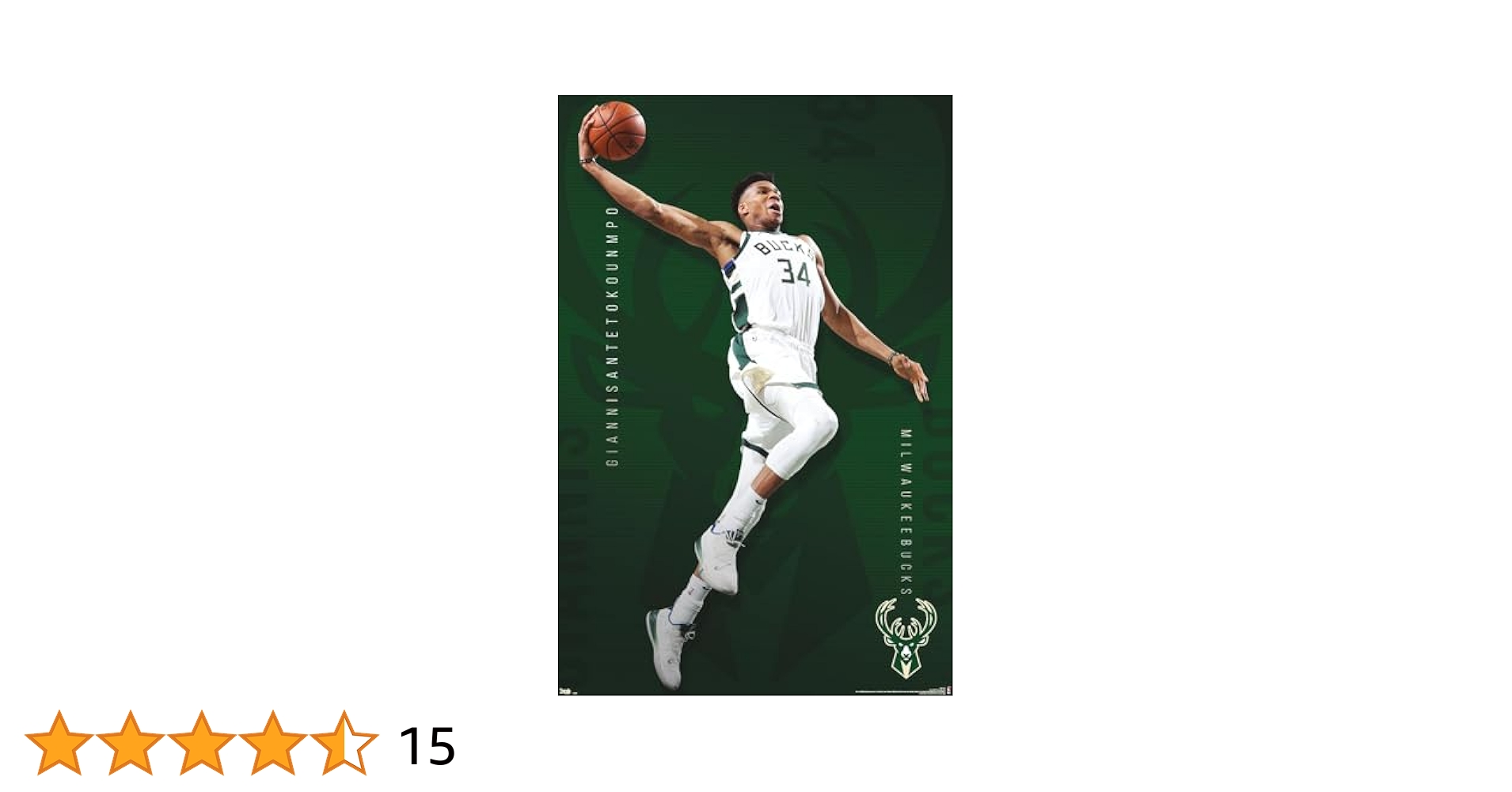 Amazon.co.jp: Trends International NBA Milwaukee Bucks