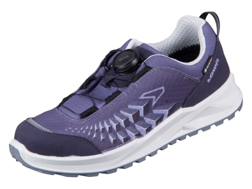 LOWA Ferrox Pro GTX Lo JR 641126 5532 GTX Blau (Pflaume/hellflieder), 38