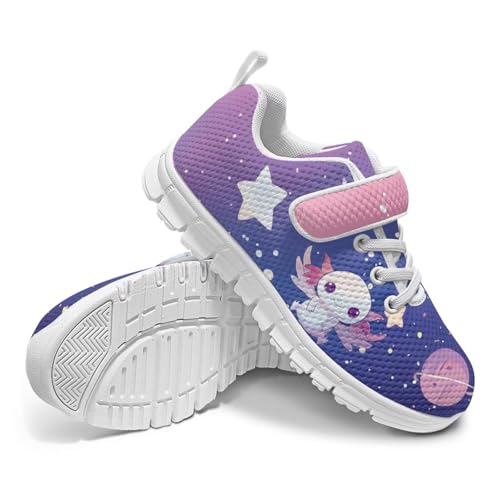 Yzaoxia Kids Running Shoes for Girls Walking Sneakers with Strap Slip On Footwear for School Gym Outdoor Size 11-Size 2.52