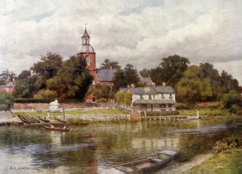 Pinturas murales Chiesa di Sunbury para decorar un salón clásico elegante
