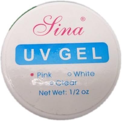 New Professional White / Pink / Clear Color Builder Gel Uv Nail Art Manicure (Pink)