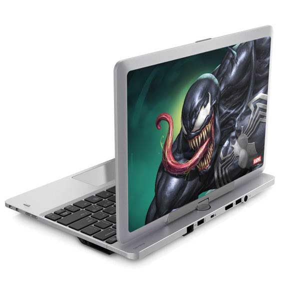 Skinit Decal Tablet Skin Compatible with Elitebook Revolve 810 - Officially Licensed Marvel Venom Symbiote Design