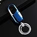 ASSCV Car Keys Keychain, Heavy Duty Keychains,Car Key Fob Accessory For Men and Women,With Elegant Metal Box (Blue)
