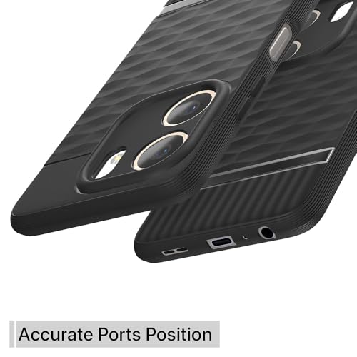 Image of Shockproof Case for Oppo A5x 4G / A5x 5G | Full Camera Protection | TPU Flexible Back Cover for Oppo A5x 4G / A5x 5G (Matte Black)