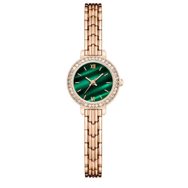 Small Gold Watch for Women | Light Mother-of-Pearl Dial | Small Dial Timepiece-picture-14