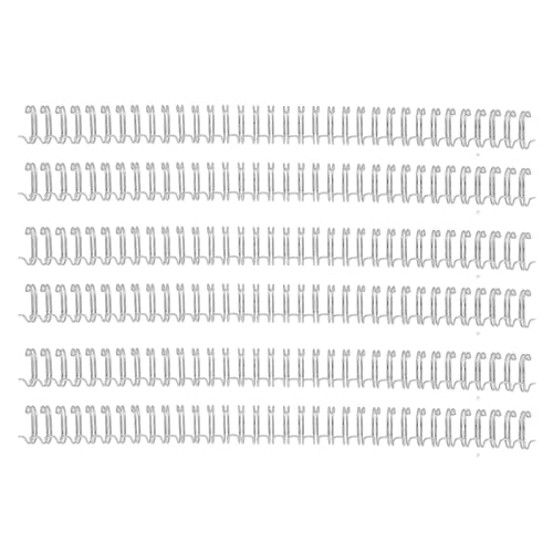 Bobinas de encuadernación de papel de 14.3 mm Acouto y carpeta A4 de doble alambre 3