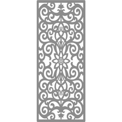 Image of 15 3 /8 inchW x 39 3 /8 inchH x 3 /8 inchT Buel Decorative Fretwork Wall Panels in Architectural Grade PVC