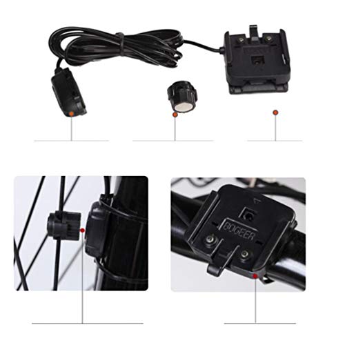 CLISPEED Velocímetro da Bicicleta Odá´metro Ciclo Impermeável Bicicleta Computador