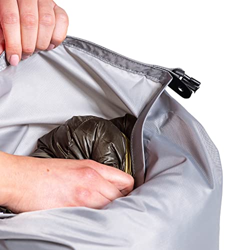 Tatonka Unisex - Adult Dry Bag 18 Litre Storage Bag, Grey, Diameter 24 x 54 cm - Image 4