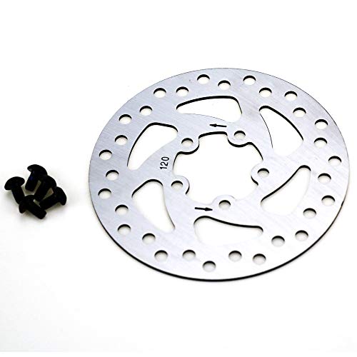 Disco de freio, Romacci 5 furos 120mm freio a disco elétrico scooter disco freio 120 disco elétrico