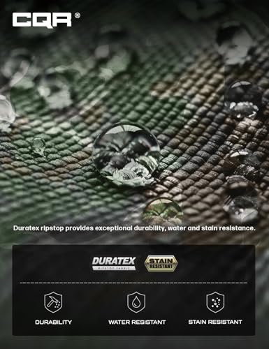 Image of CQR Men's Quick Dry Work Pants, Water Resistant Outdoor Tactical Pants, Lightweight Stretch Cargo Hiking Pants