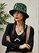 St Patrick's Day Bucket Hat for Women Men Funny Irish Lucky Clover Reversible Fishing Sun Hat Black Outdoor Hiking Hat