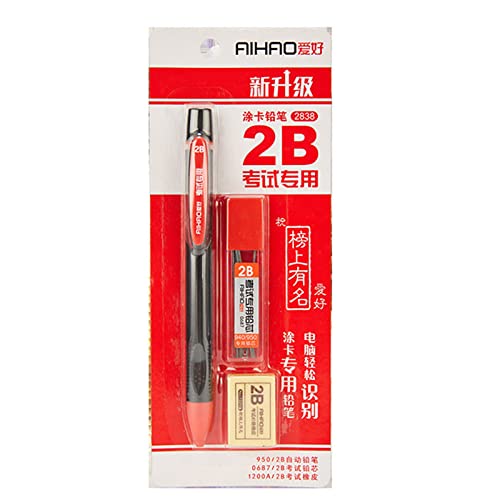 Lápiz Borrador Lápiz Mecánico Penco 2B Pen Para Pluma Especial Para Tarjeta Preguntas Pintadas Exámenes Recargas Mecánicas
