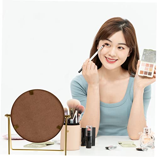 Espejo de maquillaje de escritorio rotatorio Ipetboom miniatura 4