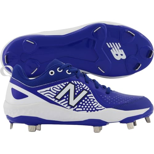New Balance Women's Fresh Foam Velo V2 Metal Softball Shoe, Team Royal/White, 8.5 M US - image 2