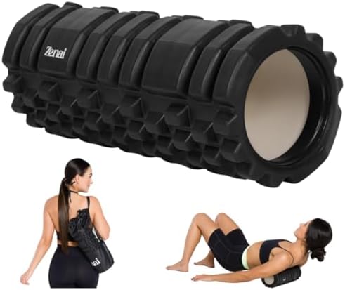Zenai - Rolo de Massagem Foam Roller Liberação Miofascial Pilates...