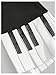 WDIRARA Women's Plus Size Piano Skirt Y2k Coquette Pleated A Line Mini Skirts Black and White XX-Large Plus