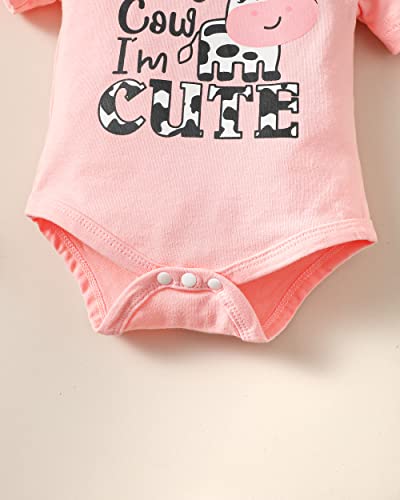 Image of Renotemy Newborn Infant Baby Girl Clothes Summer Outfits Infant Romper Pants Cute Toddler Girl Clothes Gift Set