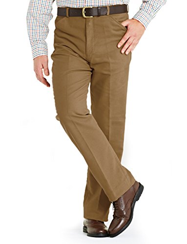 Chums Mens Moleskin Trouser Pants Tobacco 36W x 29L