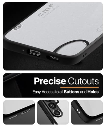 Image of WOW IMAGINE Shockproof Hybrid Back Cover for CMF by Nothing Phone 2 Pro 5G | Hard Slim fit Back Case | PC & TPU | Clear Transparent Case - Black