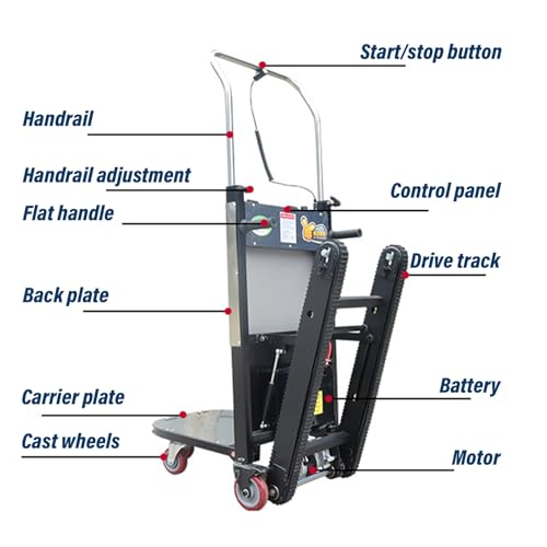 Montacargas eléctrico para escaleras de 660 lbs miniatura 6