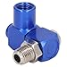 KooingTech 4PCS 150psi Swivel Air Fitting, 360° Rotatable Pivot Hose Connector, 1/4in NPT Air Hose Swivel Suitable for Air Couplings and Pneumatic Tools