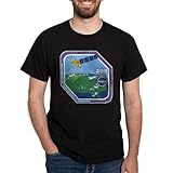 CafePress Landsat 7 Program Logo Dark T Shirt Men's Traditional Fit White Casual Tshirt