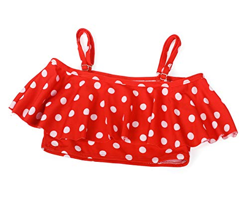 Kantenia Crianças Roupa de Banho Meninas Raparigas Roupa de Banho Flounce Summer Bikin